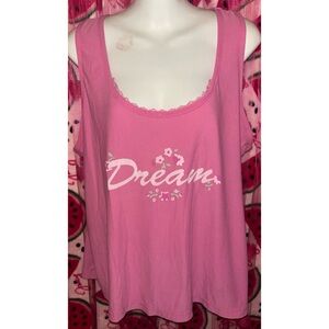 🩷 2 for $15 Lace Trim Dream Women's Pajama Top